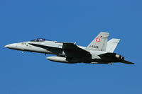 J-5026 @ LSMM - J-5026 sports nose art as the last delivered Hornet to the Swiss AF. - by Joop de Groot