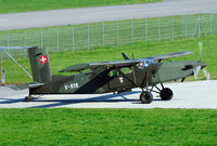 V-616 @ LSMM - Unit badges are quite rare in Switzerland. This PC-6 has the badges of Fsch Aufkl Kp 17 on the fuselage and LT Kp 7 on the nose. - by Joop de Groot