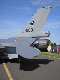 J-003 @ CAMBRAI - French AF Openday  at Cambrai AFB 2006 -  Dutch AF - by Henk Geerlings