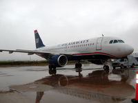 N705UW @ KCLT - A319 Parked on ramp - by Connor Shepard