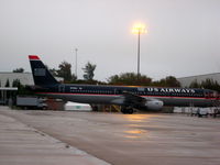 N174US @ KCLT - A321 at hangar - by Connor Shepard