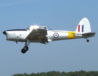 G-ULAS @ EBZR - De Havilland Canada DHC-1 Chipmunk 22 G-ULAS painted as RAF WK517 - by Alex Smit