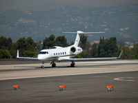 N454QS @ SMO - N454QS departing from RWY 21 - by Torsten Hoff