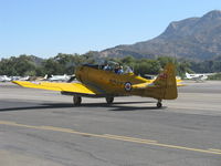 N822SB @ SZP - 1952 Canadian Car & Foundry HARVARD Mk. IV Sweet Candy, P&W R-1340 Wasp 600 Hp, Experimental class, taxi - by Doug Robertson