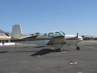 N450W @ SZP - 1958 Beech 95 TRAVEL AIR, two Lycoming O&VO-360 180 Hp each - by Doug Robertson