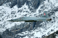 J-3063 @ AXALP - High speed run over the Axalp targets. - by Joop de Groot