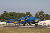 N43927 @ KTHA - Beech D18S