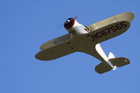 N67555 @ THA - Beech D17S - by Mark Pasqualino