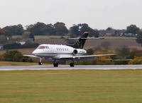 VP-BCW @ EGGW - Raytheon Hawker 800XP