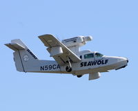 N59CA @ 5W8 - Departing runway 22 - by John W. Thomas