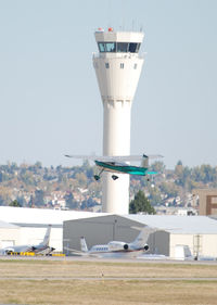 N3649C @ KAPA - Takeoff from 35R. - by Bluedharma