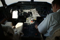 N601PR @ EGLF - Flight Deck of the N601PR - by Syed Rasheed