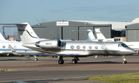N80AT @ EGGW - Gulfstream iV at Luton - by Terry Fletcher
