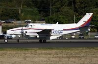 N223BH @ KBFI - / - by Nick Dean