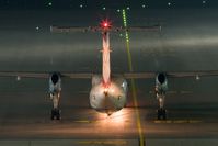 OE-LTF @ LOWW - Austrian Arrows DHC8-300 - by Andy Graf-VAP