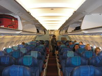 G-DBCG @ EHAM - Cabin BMI A319   Sector AMS LHR - by Henk Geerlings