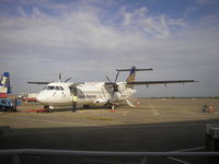 D-ANFJ @ EGJJ - Jersey Airport, Lufthansa Regional - by Henk Geerlings