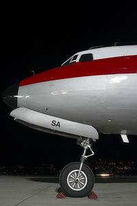 G-APSA @ LOWI - British Eagle DC6