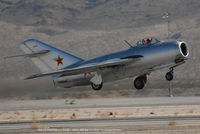 N87CN @ LSV - Take off at Nellis AFB NV - by J.G. Handelman