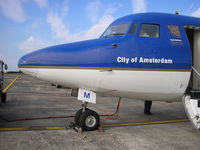 OO-VLM @ EGJB - Departure from Guernesy to Rotterdam - by Henk Geerlings