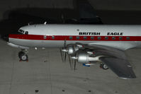 G-APSA @ LOWI - British Eagle DC6