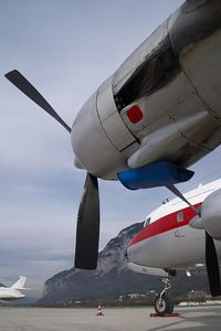 G-APSA @ LOWI - British Eagle DC6