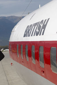 G-APSA @ LOWI - British Eagle DC6
