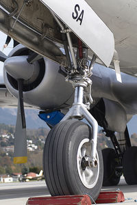 G-APSA @ LOWI - British Eagle DC6