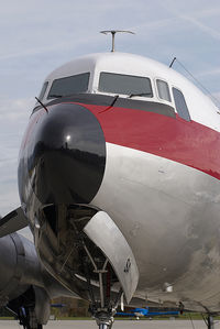 G-APSA @ LOWI - British Eagle DC6