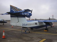 G-BEDP @ EGJJ - Jersey Airport , Blue Islands - by Henk Geerlings