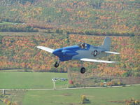 N702MM @ 25NK - Flying near NY's Finger Lakes near Watkins Glen - by Tom Crane - Pilot Fred Marsh