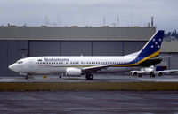 H4-SOL @ KBFI - Pity about the weather but another one of those rare Boeings - by Nick Dean