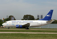LV-BAX @ SABE - Aerolineas titles - by Nick Dean
