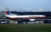 N928UA @ KBFI - / - by Nick Dean