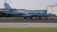 N560CZ @ KHNB - Parked on ramp in front of Terminal... Looking S/SW...