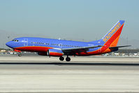 N270WN @ KLAS - / - by Nick Dean