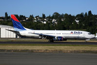N396DA @ KBFI - / - by Nick Dean