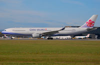 B-18353 @ LOWW - China Airlines Airbus A330-302 (B-18353)