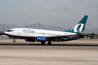 N292AT @ KLAS - / - by Nick Dean