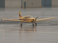 N2902S @ SMO - N2902S arriving on RWY 03 during a heavy downpour - by Torsten Hoff