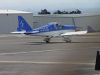 N703GB @ CCB - Taking off for pattern flight at Cable - by Helicopterfriend