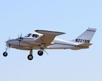 N221MB @ 5W8 - Departing runway 4 - by John W. Thomas