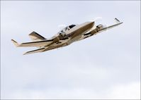 N414NS @ VGT - Nsi Flight Services Cessna 414 - by Geoff Smith