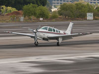 N842BE @ SMO - N842BE arriving on RWY 21 - by Torsten Hoff