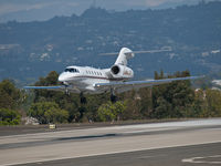 N950QS @ SMO - N950QS arriving on RWY 21 - by Torsten Hoff