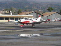 N253FD @ SZP - Piper PA-28-181 ARCHER II, Lycoming O-360-A4M 180 Hp, takeoff roll Rwy 22 - by Doug Robertson