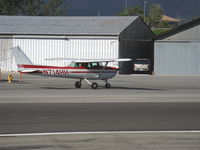 N714HH @ SZP - 1977 Cessna 150M, Continental O-200 100 Hp, taxi to Rwy 22 - by Doug Robertson