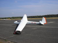 OO-ZKU @ EBWE - Weelde Airport , Gliding Club - by Henk Geerlings