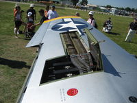 N151MC @ OSH - Three 50 caliber machine guns in each wing!