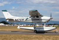 N4703K @ KAWO - / - by Nick Dean
